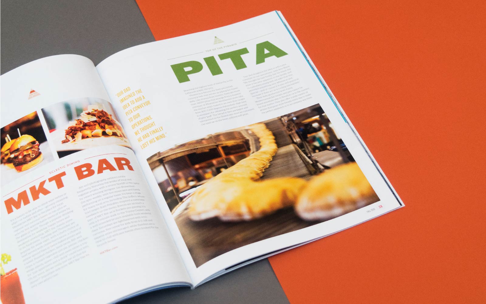 Downtown Magazine Phoenicia spread