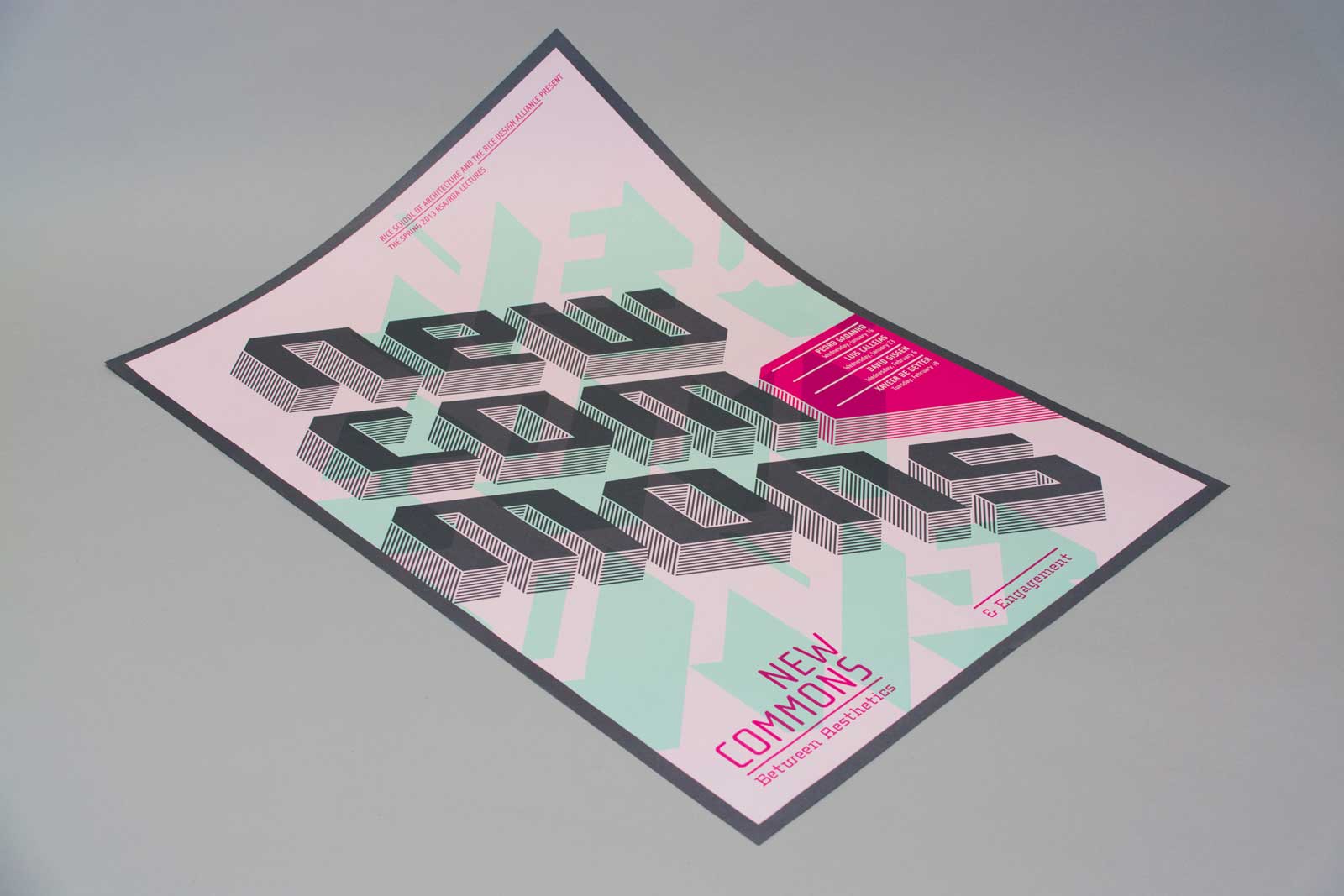 New Commons poster overview